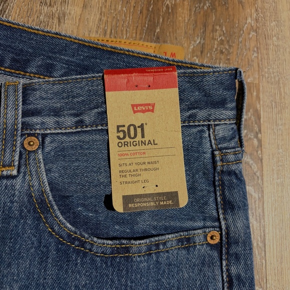 Levi's 501 Original 33x34 Jeans - Picture 3 of 11